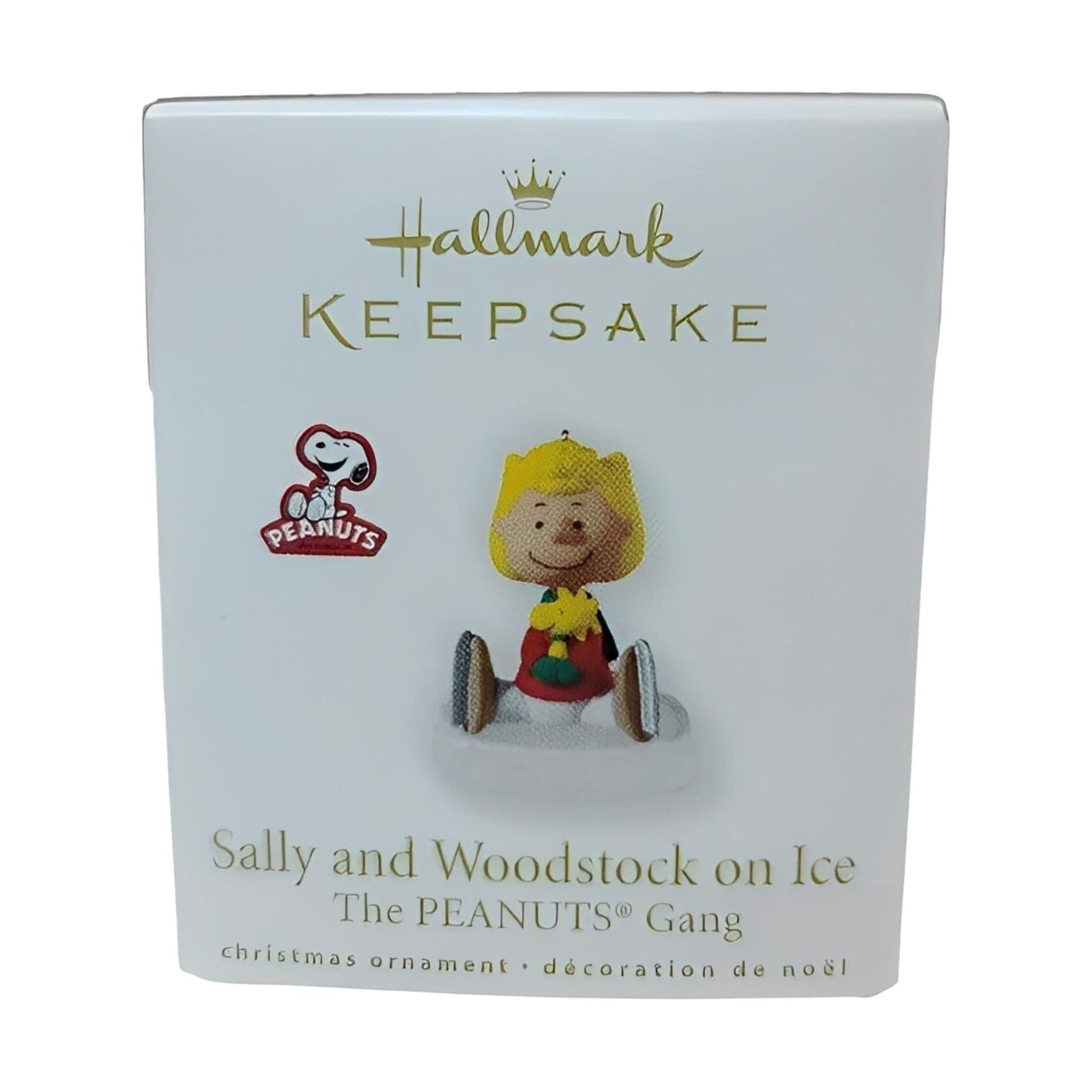 2010 Sally and Woodstock on Ice Hallmark Ornament (Peanuts) QXP1033 Image2