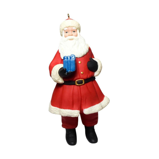 2010 Santa's Busy Season Hallmark Ornament (Santa Claus) QXG7343 Image1