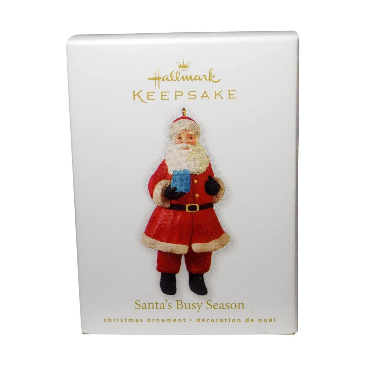 2010 Santa's Busy Season Hallmark Ornament (Santa Claus) QXG7343 Image2