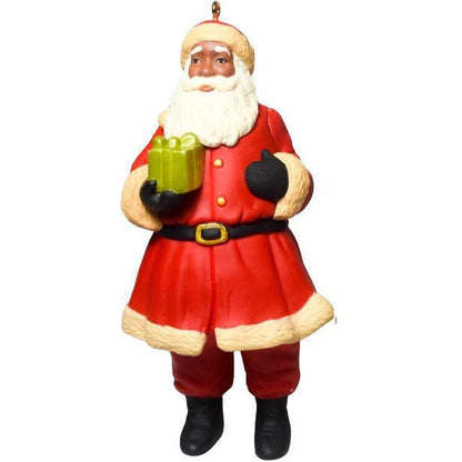 2010 Santa's Busy Season Hallmark Ornament (Santa Claus) QXG7343