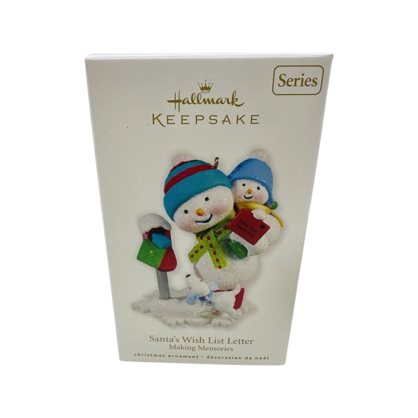 2010 Santa's Wish List Letter Hallmark Ornament (Making Memories) QX8346 Image2