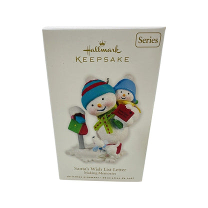 2010 Santa's Wish List Letter Hallmark Ornament (Making Memories) QX8346 Image2