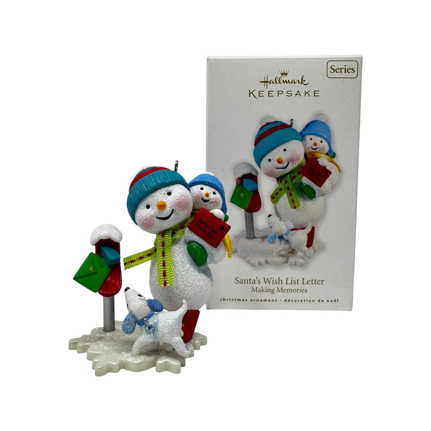 2010 Santa's Wish List Letter Hallmark Ornament (Making Memories) QX8346 Image3