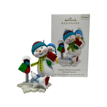 2010 Santa's Wish List Letter Hallmark Ornament (Making Memories) QX8346 Image3