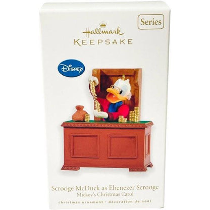 2010 Scrooge McDuck as Ebenezer Scrooge Hallmark Ornament (Mickey's Christmas Carol) QX8406