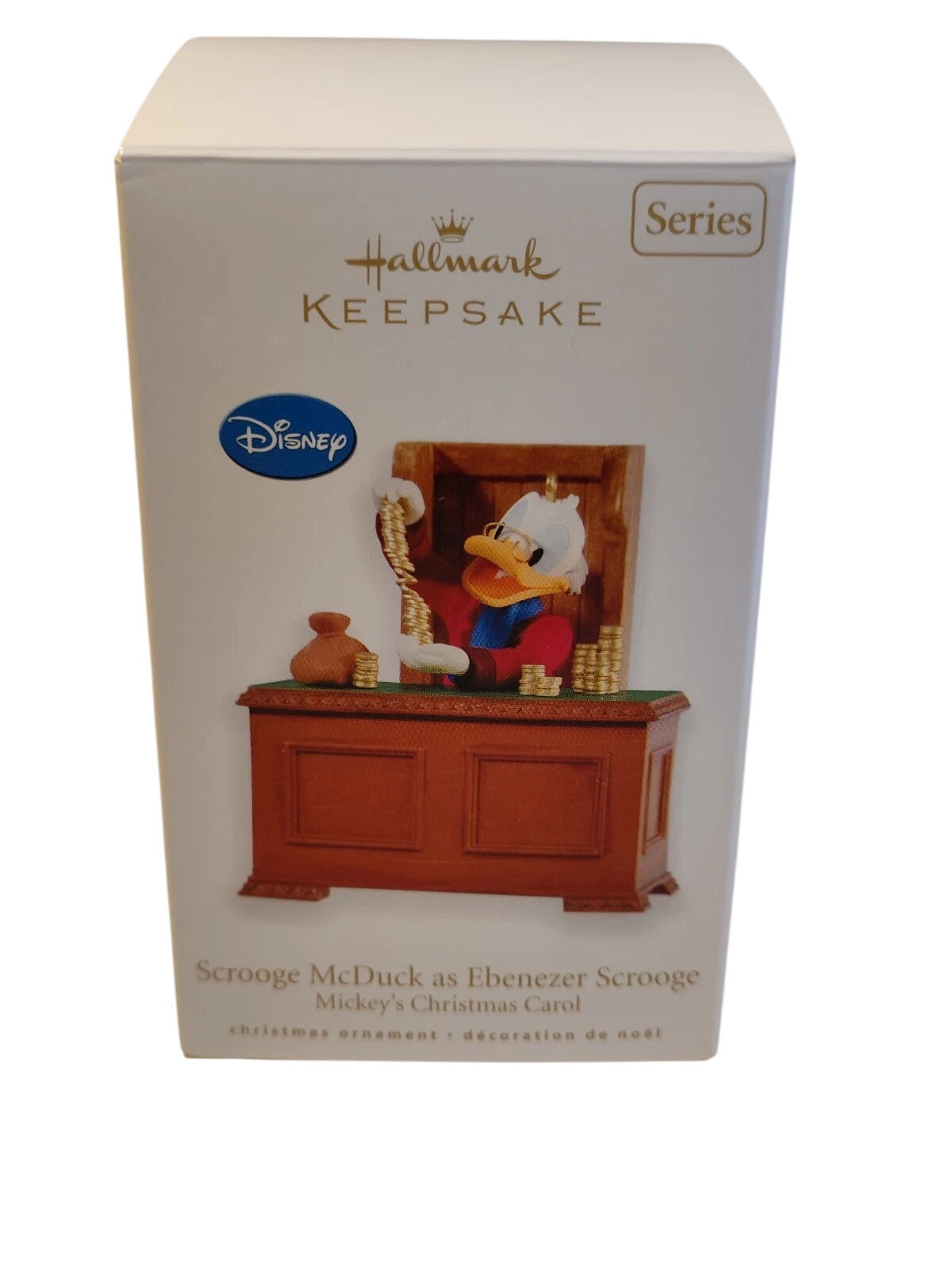 2010 Scrooge McDuck as Ebenezer Scrooge Hallmark Ornament (Mickey's Christmas Carol) QX8406 Image2