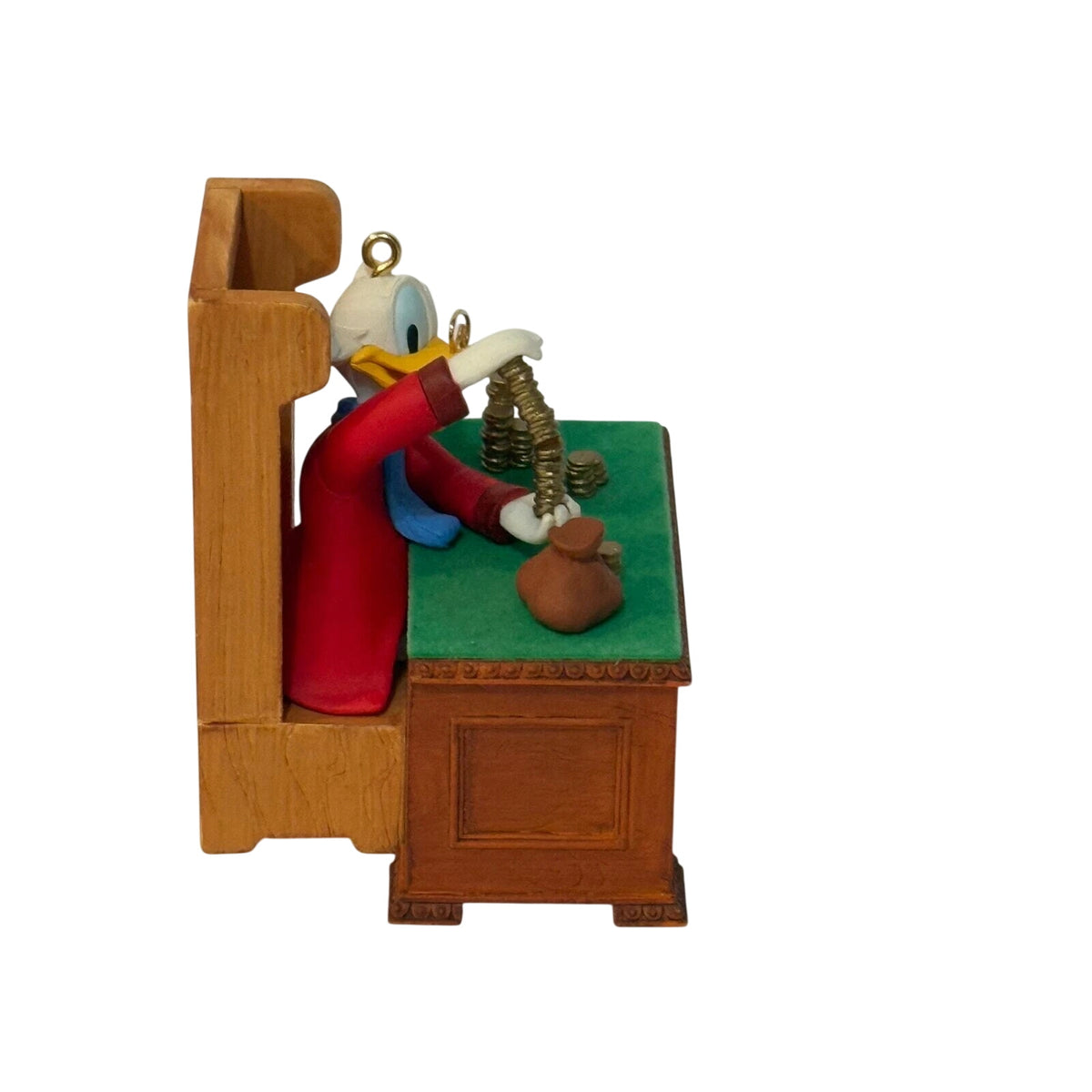 2010 Scrooge McDuck as Ebenezer Scrooge Hallmark Ornament (Mickey's Christmas Carol) QX8406 Image4