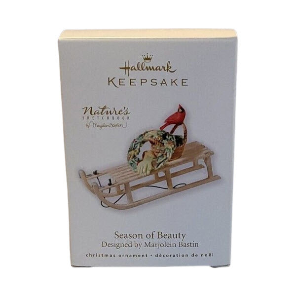 2010 Season of Beauty Hallmark Ornament (Nature's Sketchbook) QXI2263