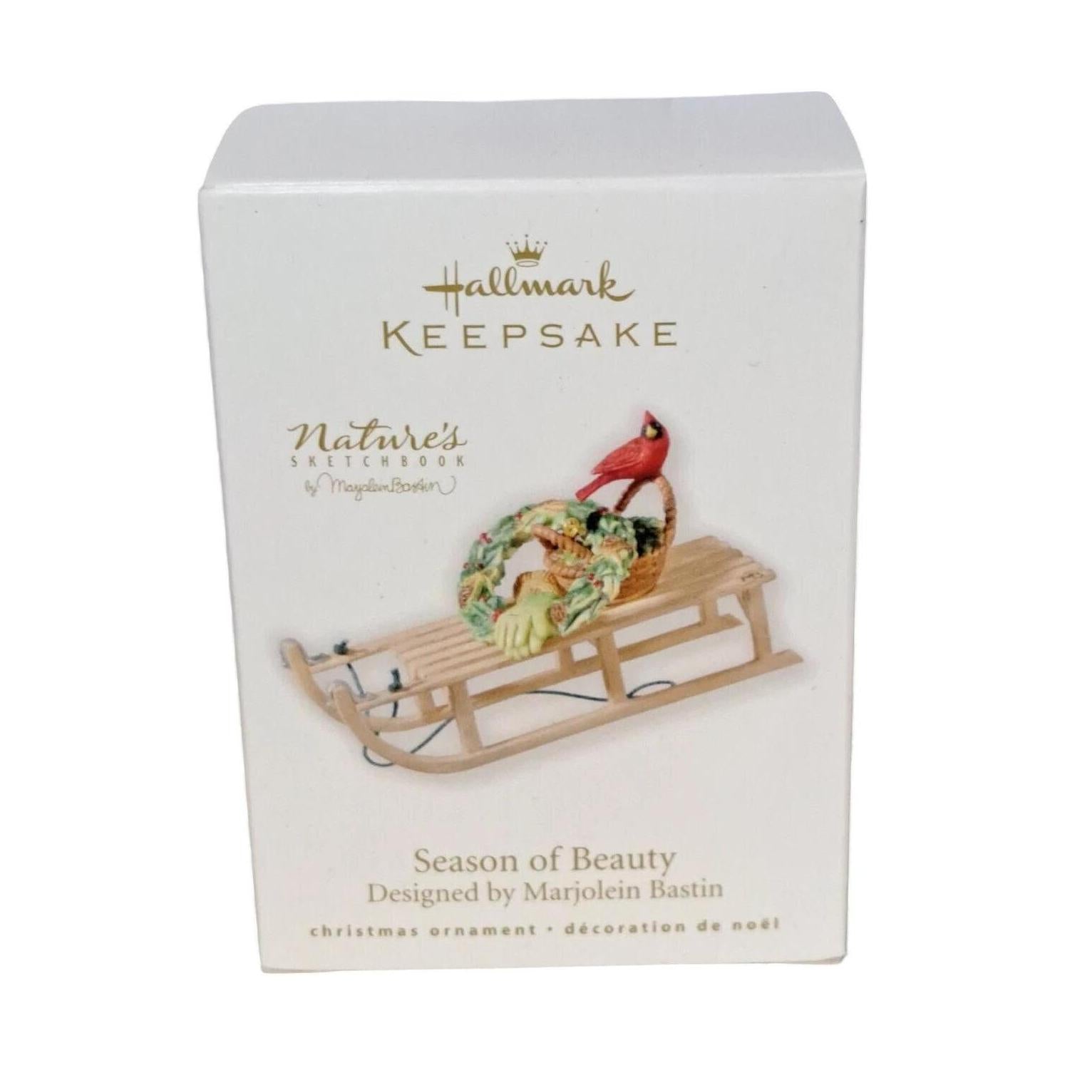 2010 Season of Beauty Hallmark Ornament (Nature's Sketchbook) QXI2263 Image2