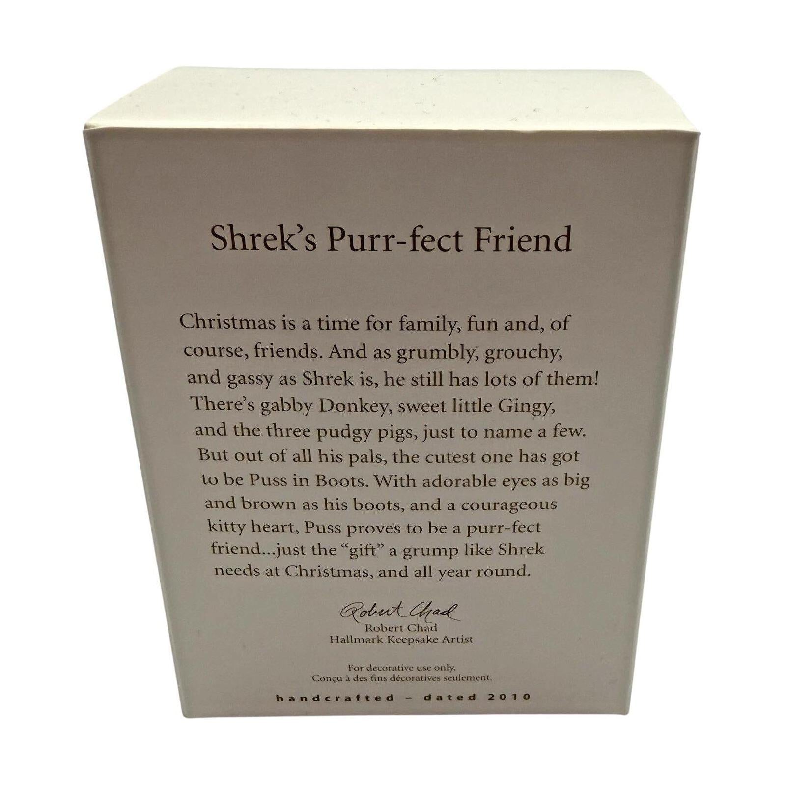 2010 Shrek's Purr-fect Friend Hallmark Ornament (Shrek Forever After) QXI2326 Image6