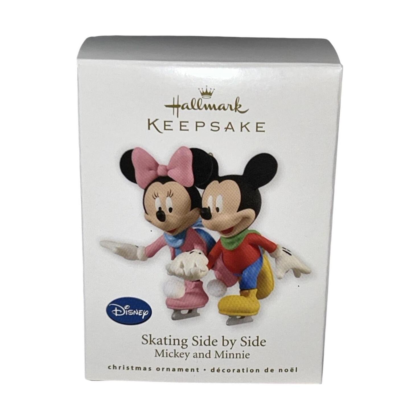 2010 Skating Side by Side Hallmark Ornament (Mickey Mouse & Friends) QXD1036 Image2