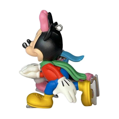 2010 Skating Side by Side Hallmark Ornament (Mickey Mouse & Friends) QXD1036 Image3