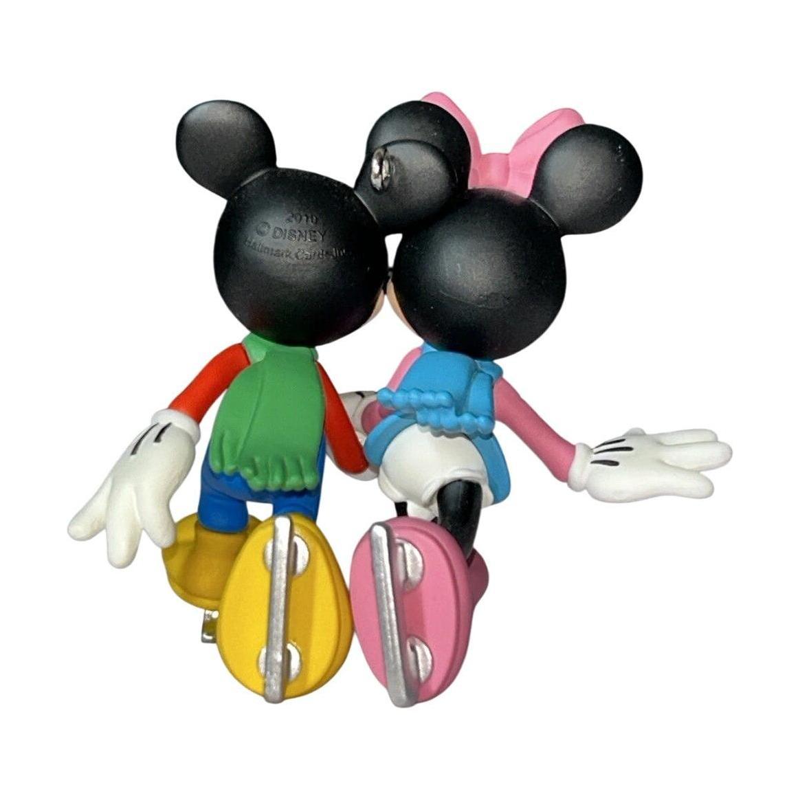 2010 Skating Side by Side Hallmark Ornament (Mickey Mouse & Friends) QXD1036 Image4