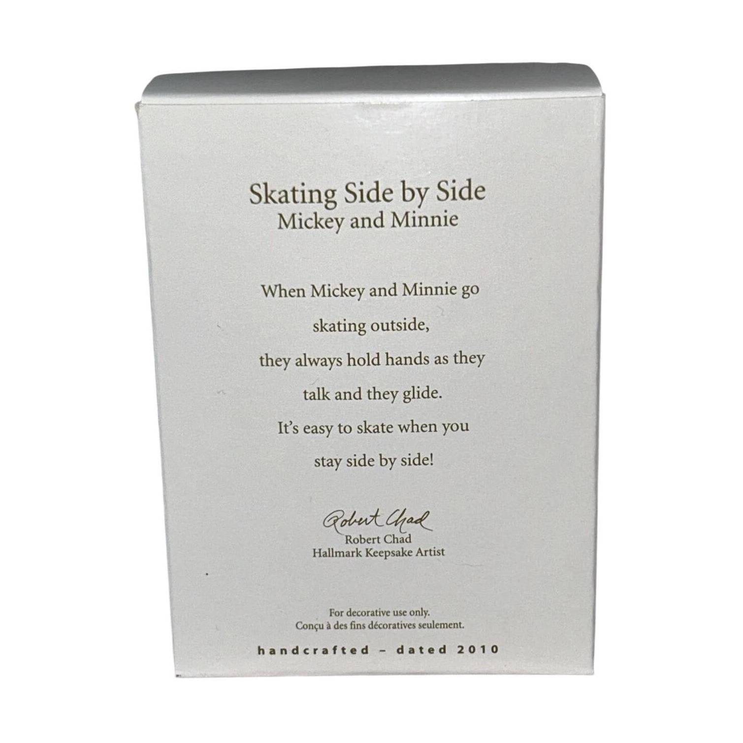 2010 Skating Side by Side Hallmark Ornament (Mickey Mouse & Friends) QXD1036 Image7