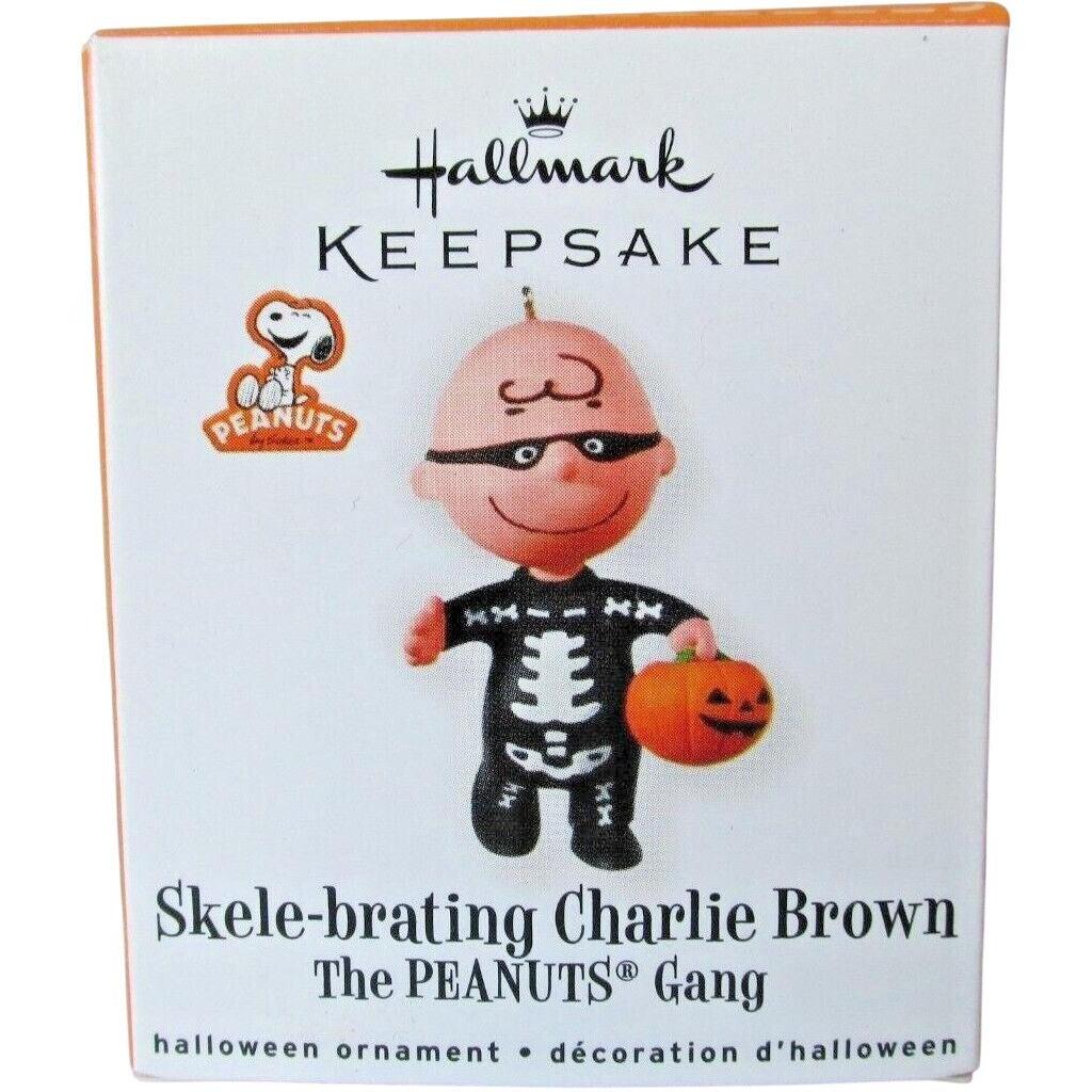 2010 Skele‑brating Charlie Brown Hallmark Ornament (Peanuts) QFO4646