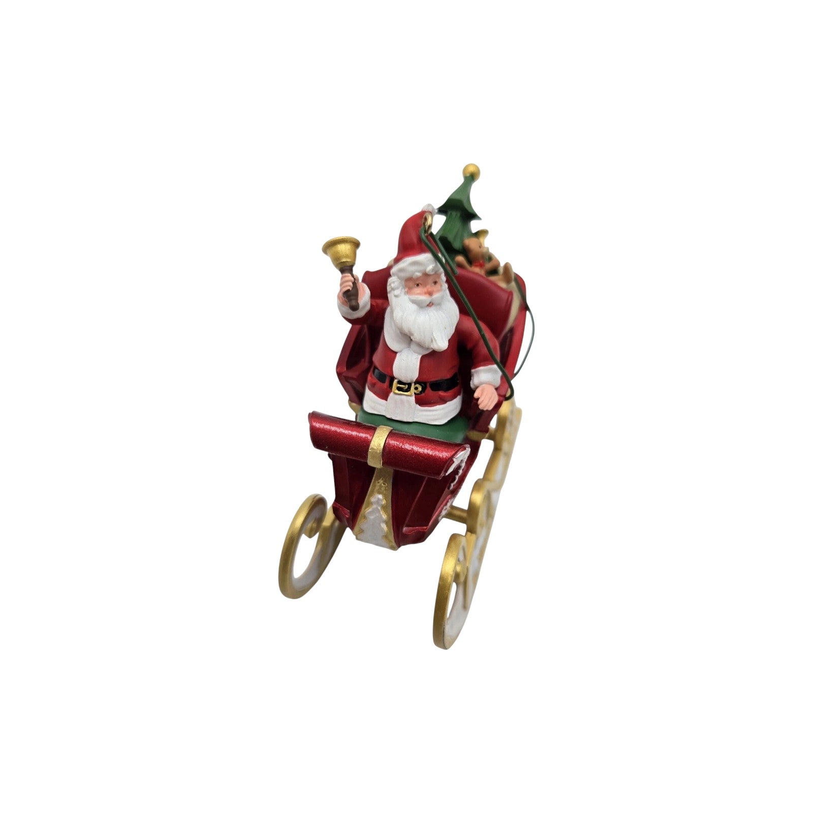 2010 Sleigh on the Way! Hallmark Ornament (Santa Claus) QXC1026 Image1