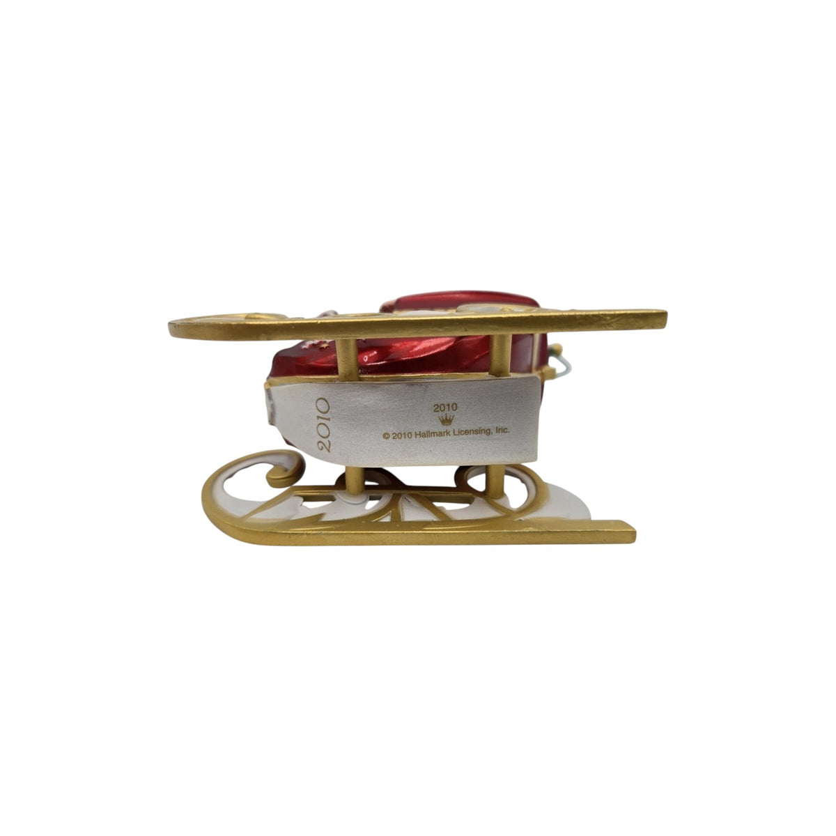 2010 Sleigh on the Way! Hallmark Ornament (Santa Claus) QXC1026 Image6