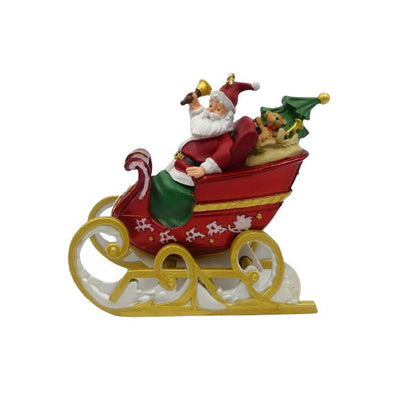 2010 Sleigh on the Way! Hallmark Ornament (Santa Claus) QXC1026