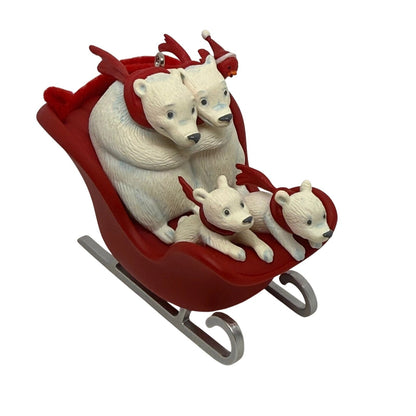 2010 Sleigh Ride Hallmark Ornament (Polar Bear) QXG3033 Image6