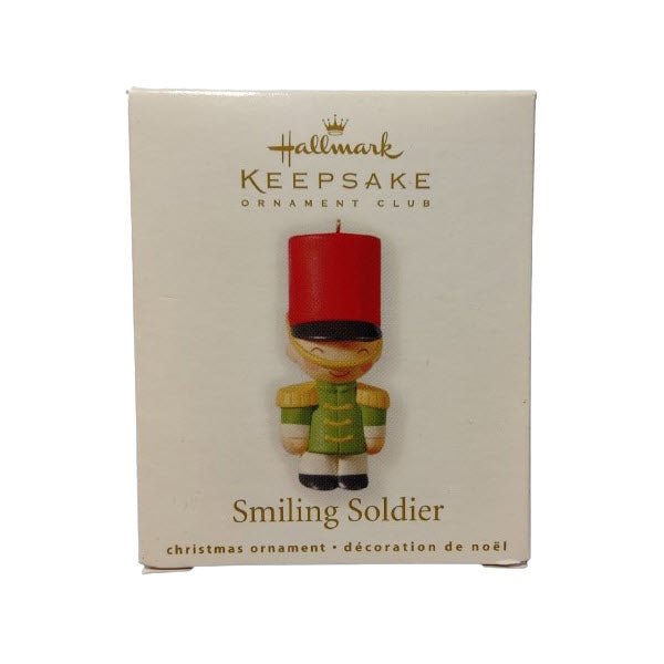 2010 Smiling Solider Hallmark Ornament (Miniature Clothespin Soldier) LPR3403
