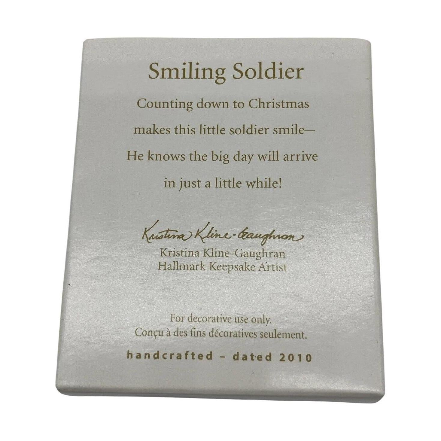 2010 Smiling Solider Hallmark Ornament (Miniature Clothespin Soldier) LPR3403 Image6