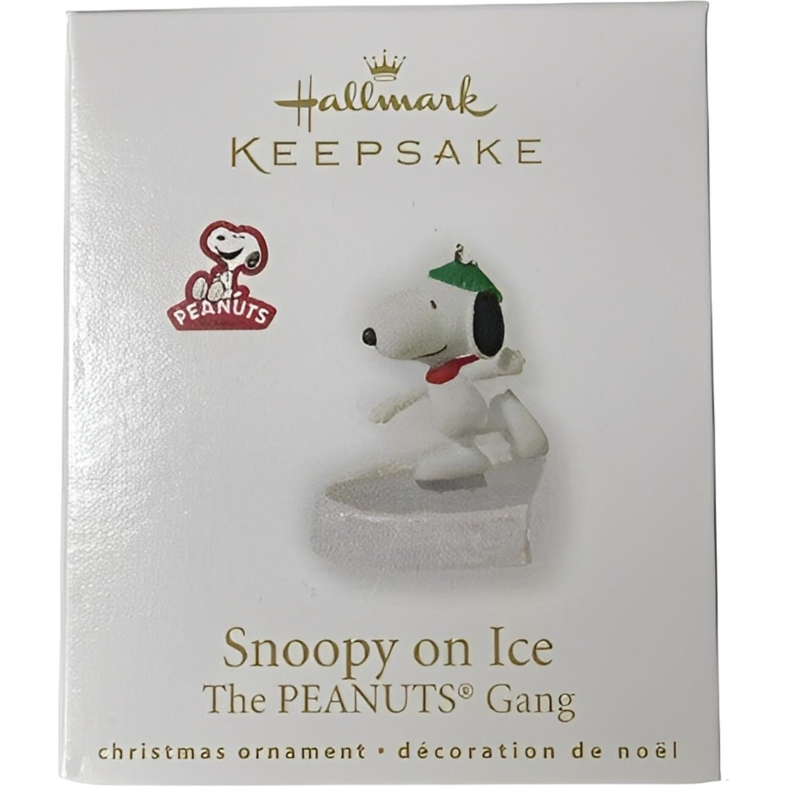2010 Snoopy on Ice Hallmark Ornament (Peanuts) QRP4733