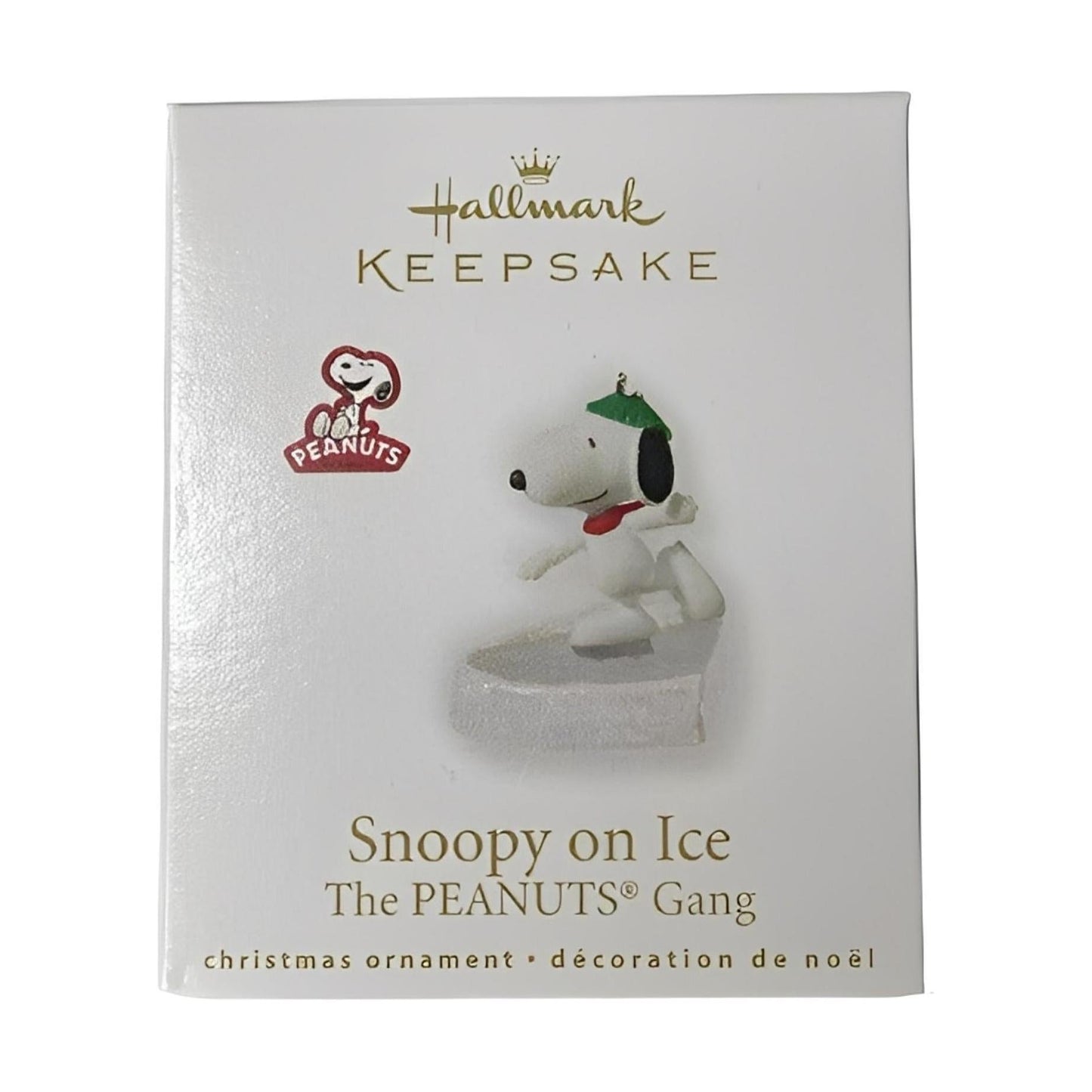 2010 Snoopy on Ice Hallmark Ornament (Peanuts) QRP4733 Image2
