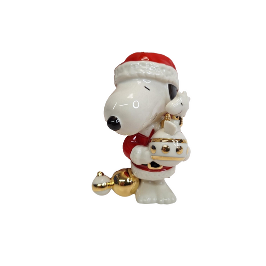 2010 Snoopy’s Christmas Spirit Peanuts Lenox Ornament 772505 Image1