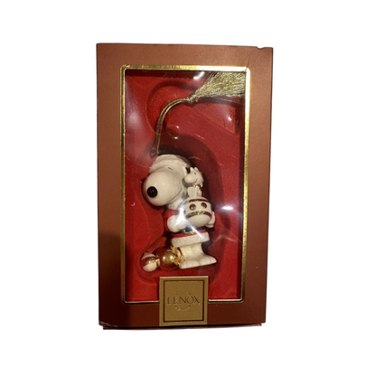 2010 Snoopy’s Christmas Spirit Peanuts Lenox Ornament 772505 Image2