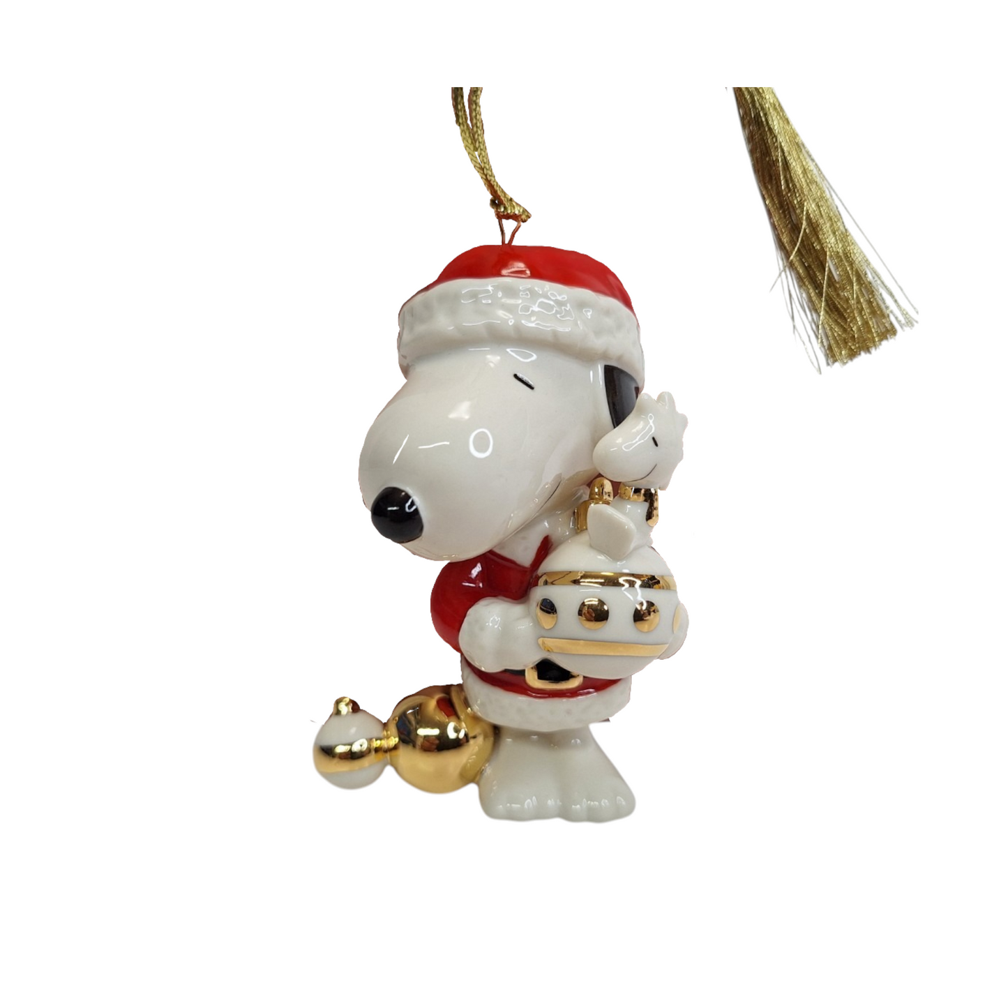 2010 Snoopy’s Christmas Spirit Peanuts Lenox Ornament 772505 Image3