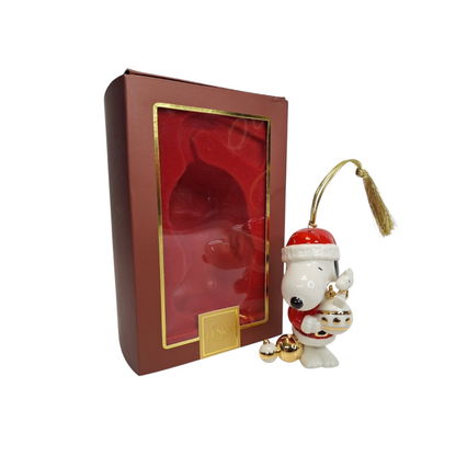 2010 Snoopy’s Christmas Spirit Peanuts Lenox Ornament 772505 Image5
