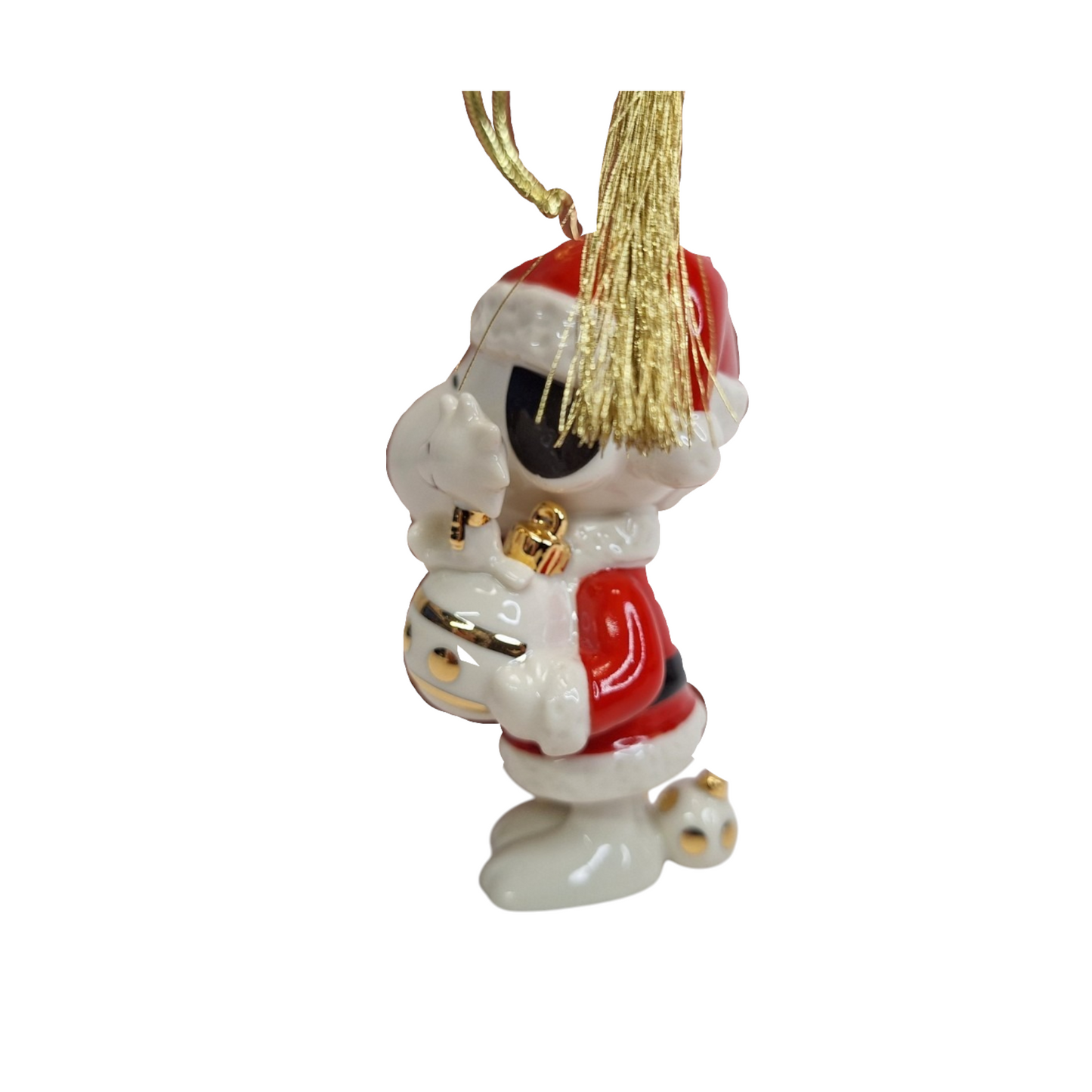 2010 Snoopy’s Christmas Spirit Peanuts Lenox Ornament 772505 Image6