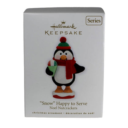 2010 "Snow" Happy to Serve Hallmark Ornament (Noel Nutcrackers) QX8326