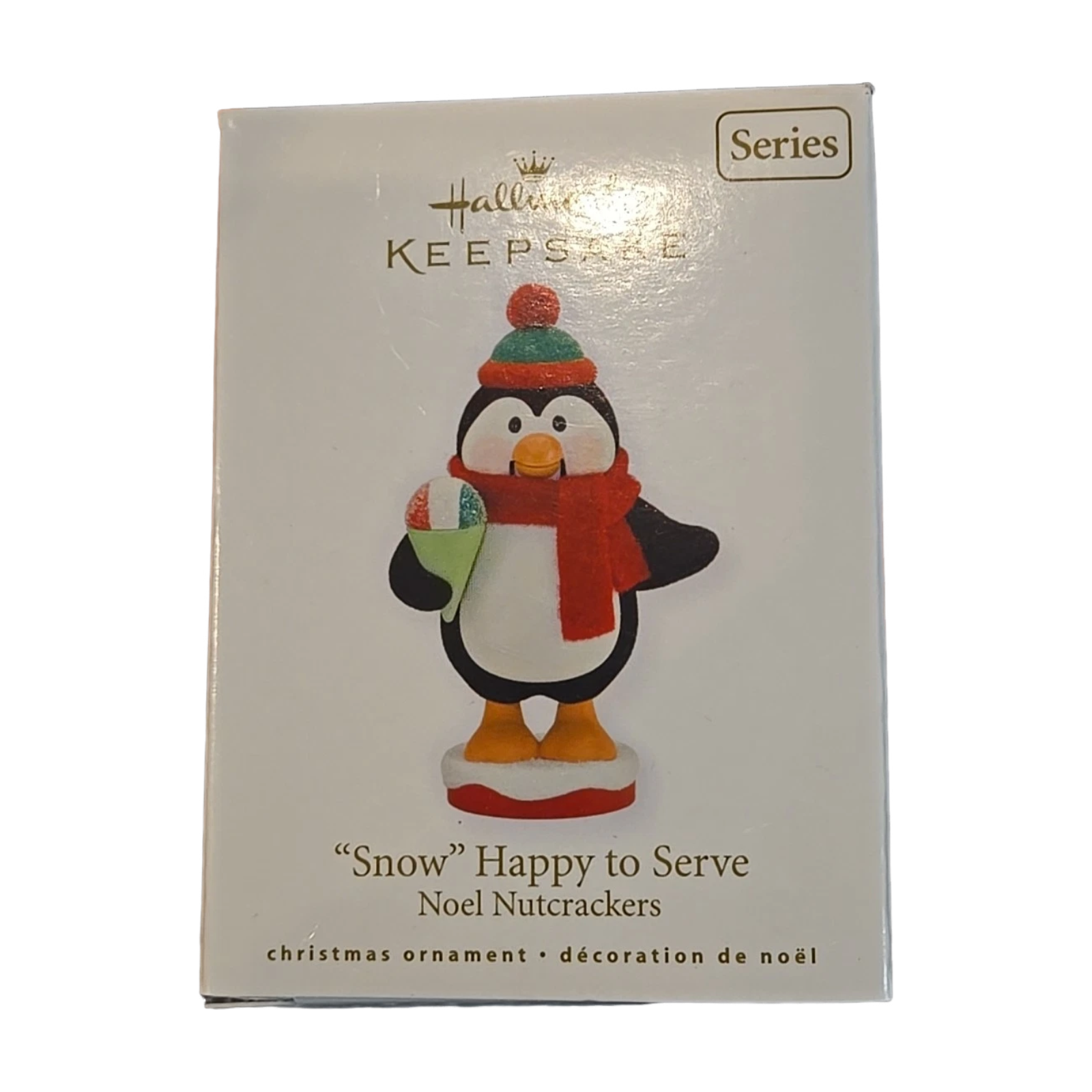 2010 "Snow" Happy to Serve Hallmark Ornament (Noel Nutcrackers) QX8326 Image2