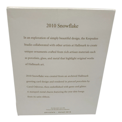 2010 Snowflake (Snowflake)