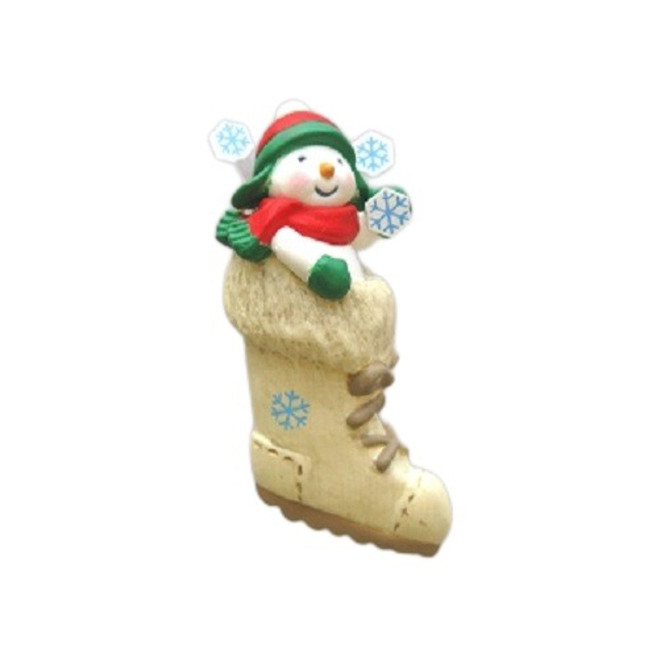 2010 So Cute in a Boot! Hallmark Ornament (Snowmen) QXC9053
