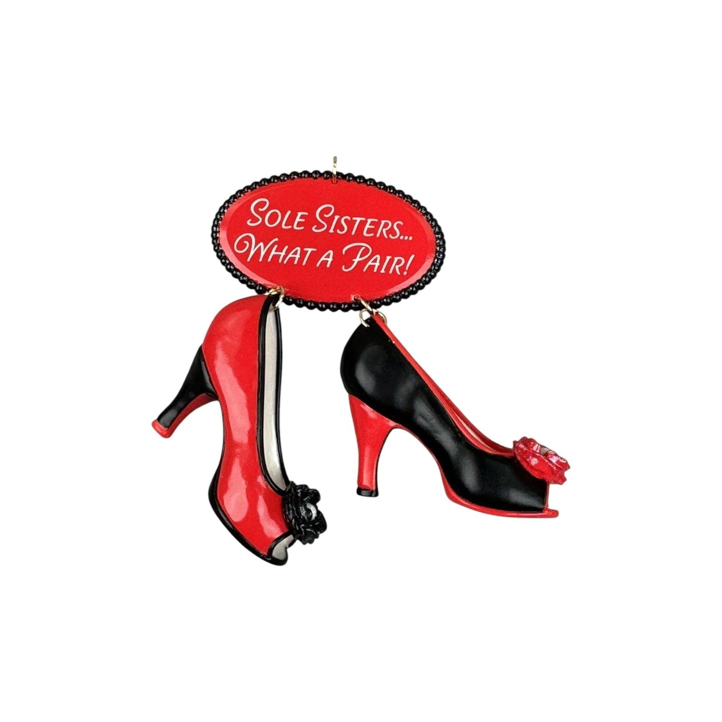 2010 Sole Sisters Hallmark Ornament (Sisters) QXG7496 Image1