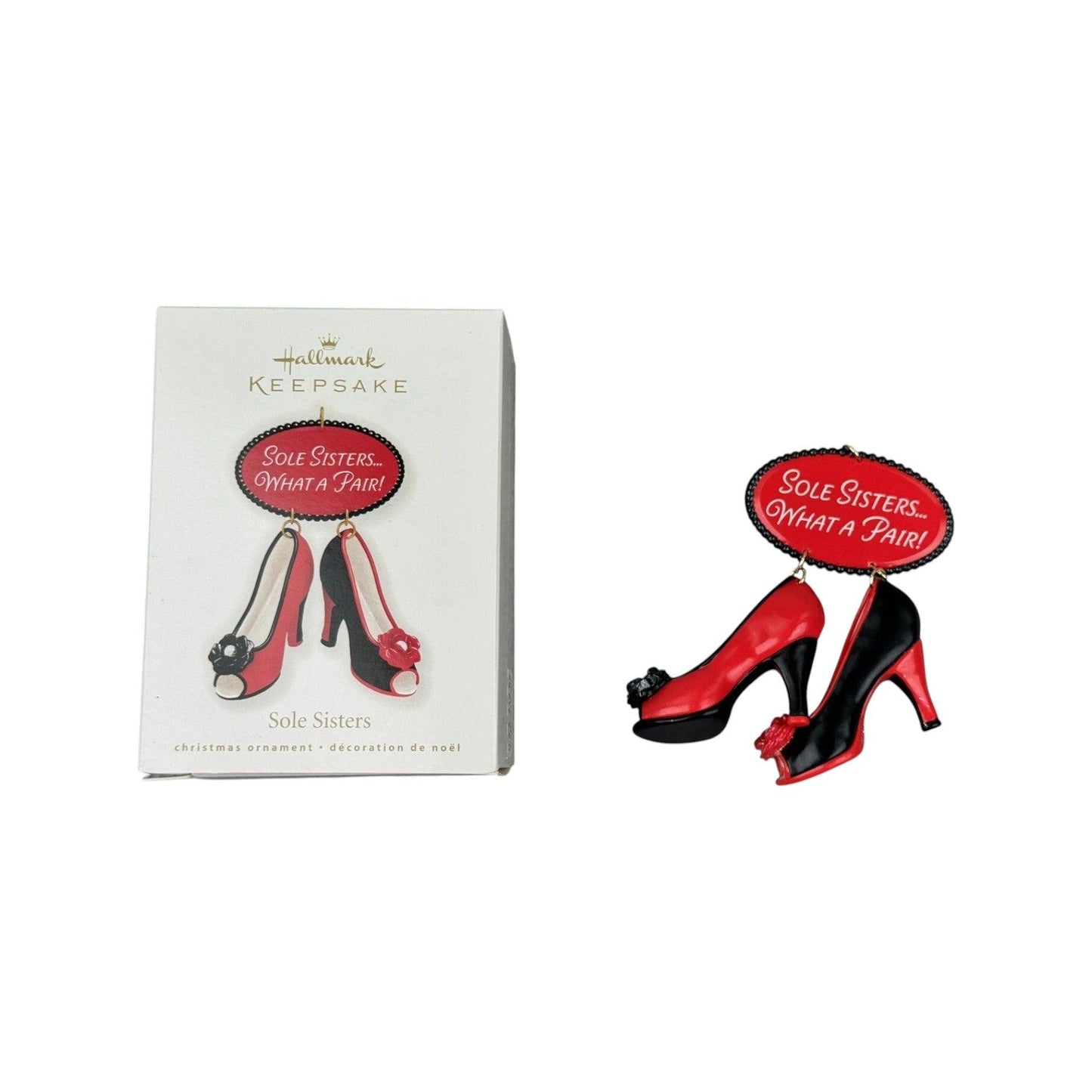 2010 Sole Sisters Hallmark Ornament (Sisters) QXG7496 Image4