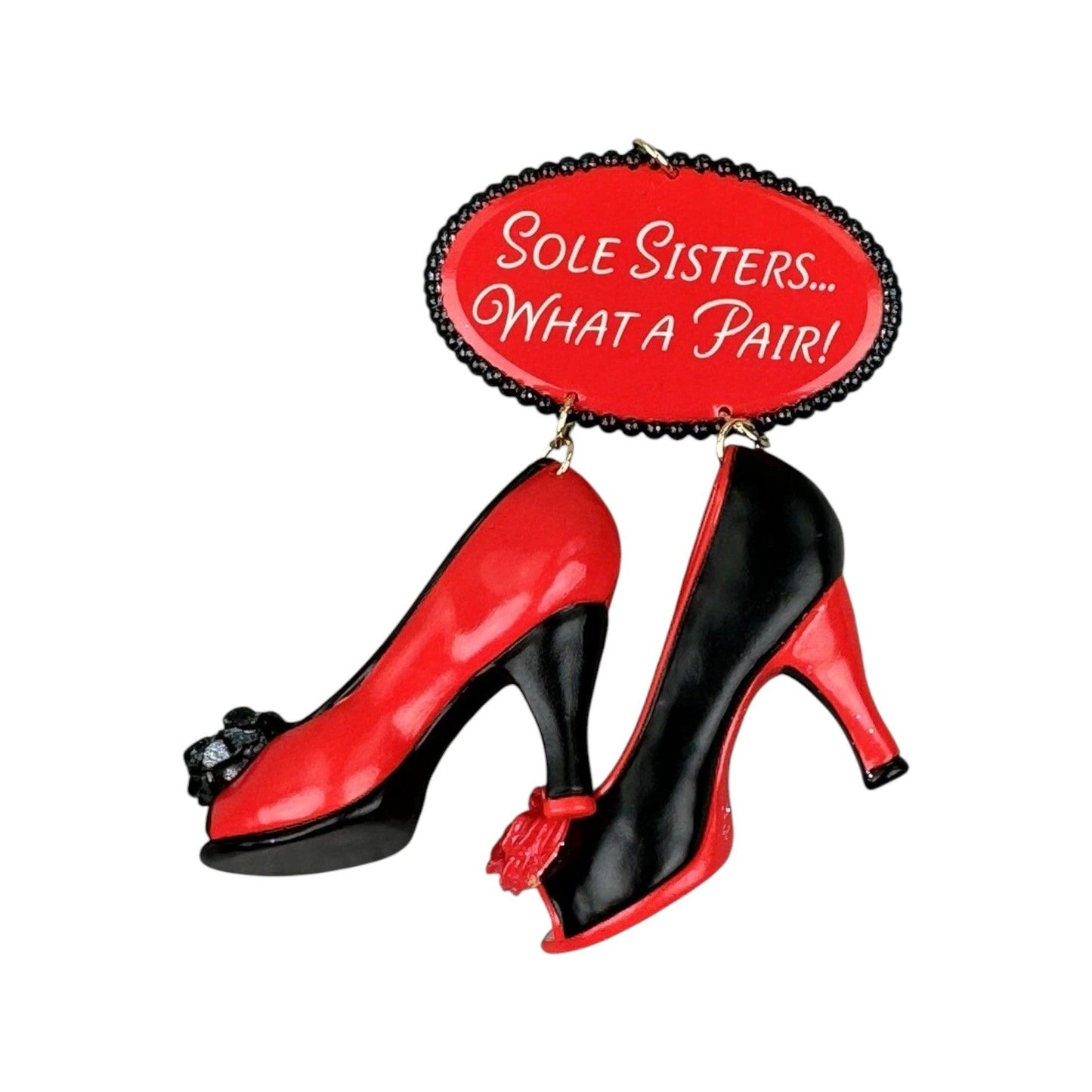 2010 Sole Sisters Hallmark Ornament (Sisters) QXG7496 Image5