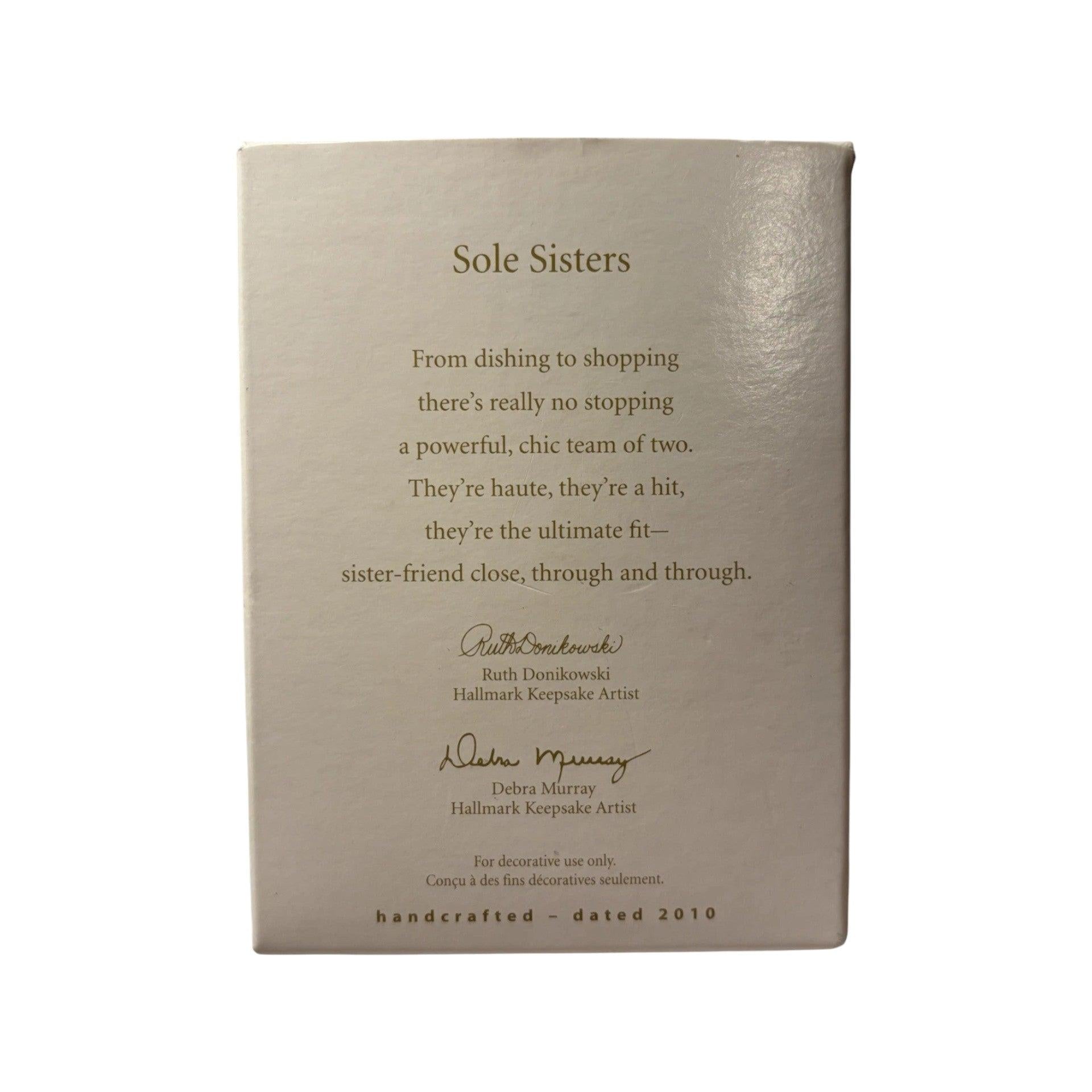 2010 Sole Sisters Hallmark Ornament (Sisters) QXG7496 Image7