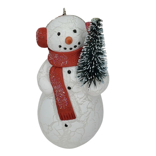 2010 Spirited Snowman Hallmark Ornament (Snowman) QXG7356 Image1