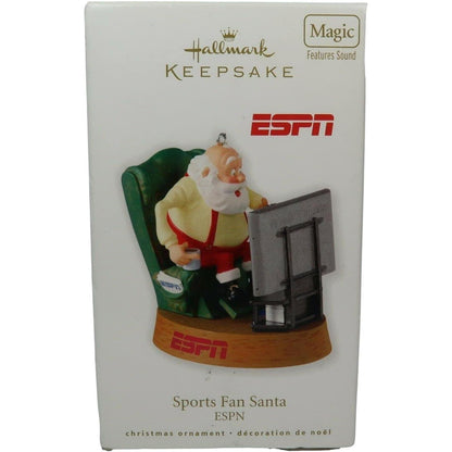 2010 Sports Fan Santa Hallmark Ornament (ESPN) QXI2246