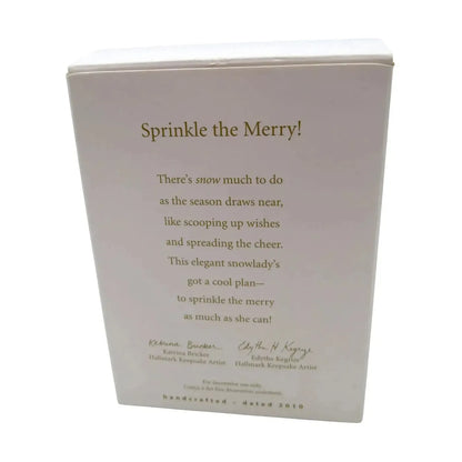 2010 Sprinkle the Merry! Hallmark Ornament (Snowflake) QXG7326 Image6