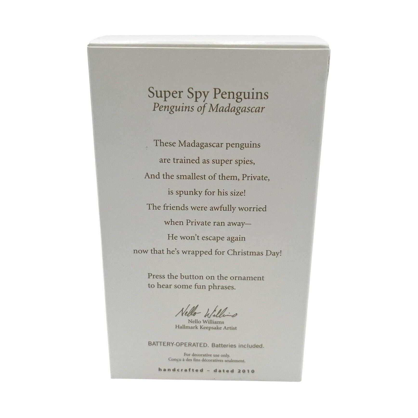 2010 Super Spy Penguins Hallmark Ornament (Penguins of Madagascar) QXI2356 Image6