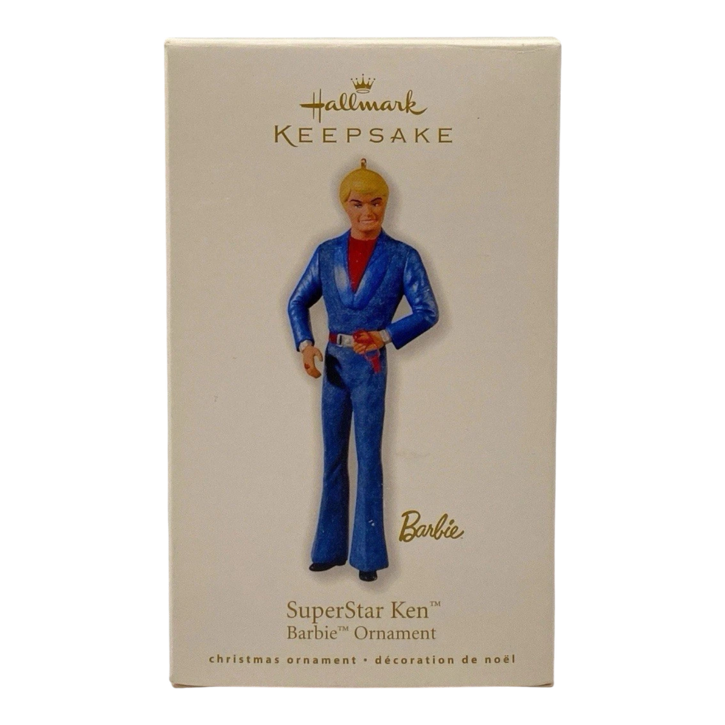 2010 SuperStar Ken Hallmark Ornament (Barbie) QXI2306