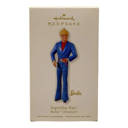 2010 SuperStar Ken Hallmark Ornament (Barbie) QXI2306