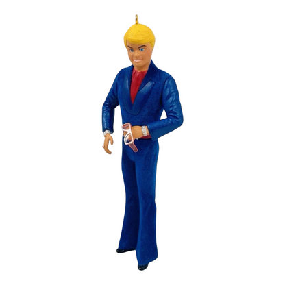 2010 SuperStar Ken Hallmark Ornament (Barbie) QXI2306