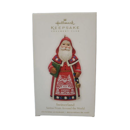 2010 Switzerland Hallmark Ornament (Santa From Around the World) QXC1023