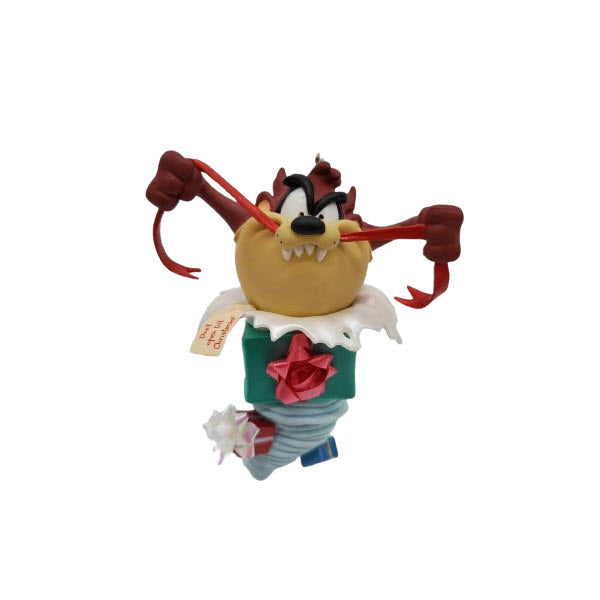 2010 Taz Unwrapped Hallmark Ornament (Looney Tunes) QXI2046