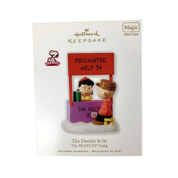 2010 The Doctor Is In Hallmark Ornament (Peanuts) QXI2146